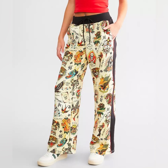 Ed Hardy Y2K Track Pant Size Small